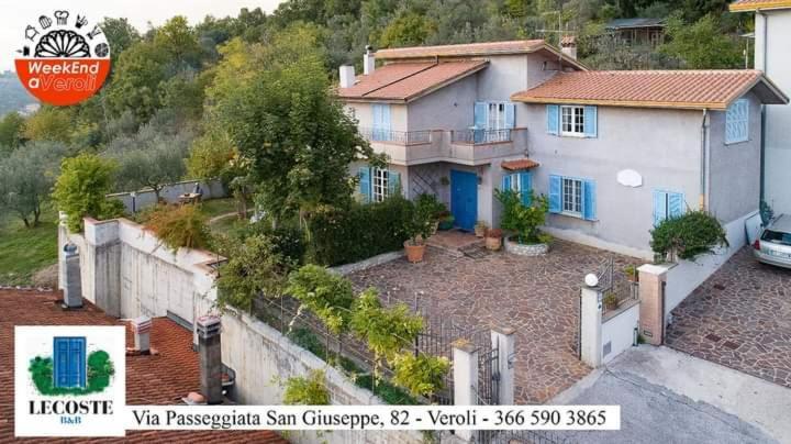 Le Coste Bed and Breakfast Veroli Εξωτερικό φωτογραφία